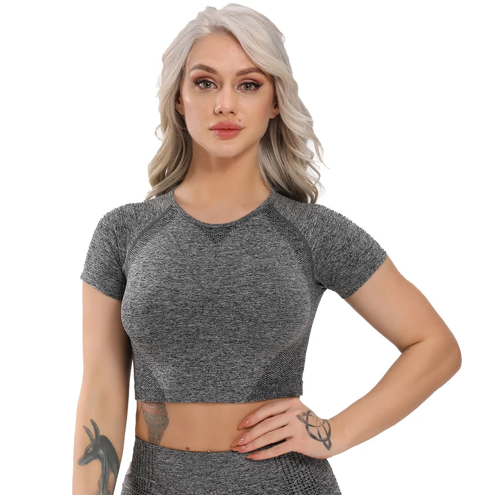 Conjunto Academia Feminino Vital Cinza Escuro - Girsfirst