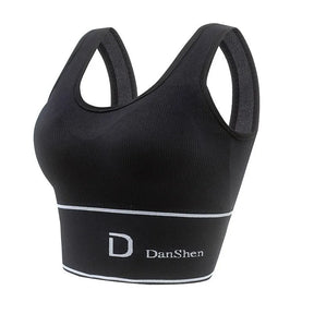 Top Academia Danshen Preto - Girlsfirst