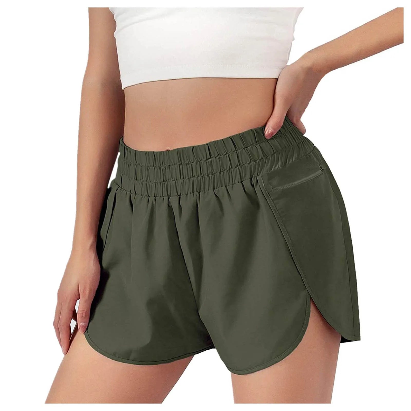 Short Academia  FlexFit  Verde - Girlsfirst