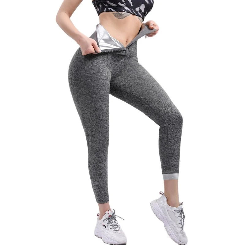 Calça Academia  Anatomy  Cinza - Girlsfirst