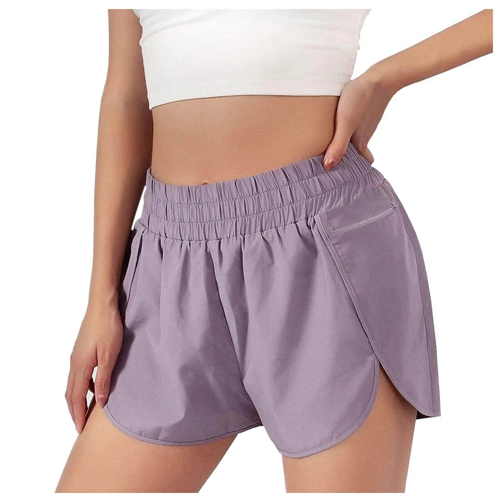 Short Academia  FlexFit Roxo - Girlsfirst