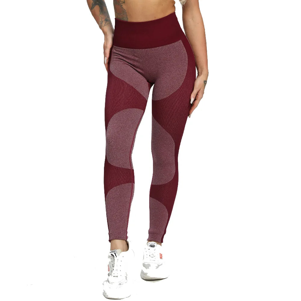 Calça Academia - Oceanic Vinho - Girlsfirst