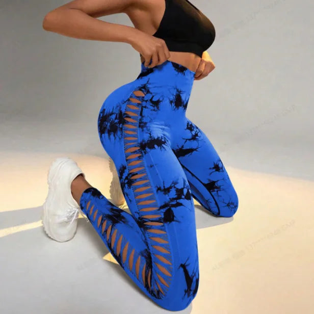 Calça Legging Academia Azure Azul - Girlsfirst